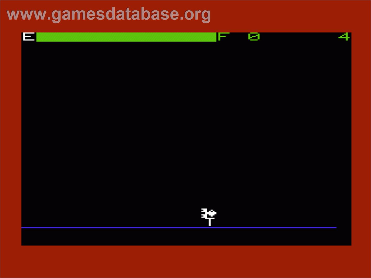 Space Scramble - Commodore VIC-20 - Artwork - Title Screen