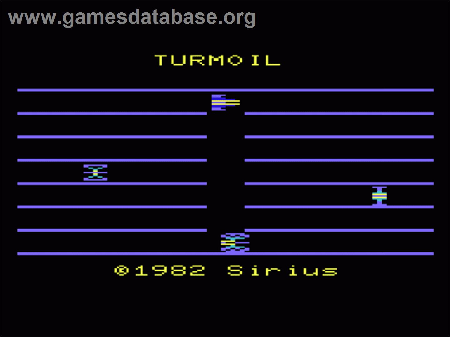 Turmoil - Commodore VIC-20 - Artwork - Title Screen