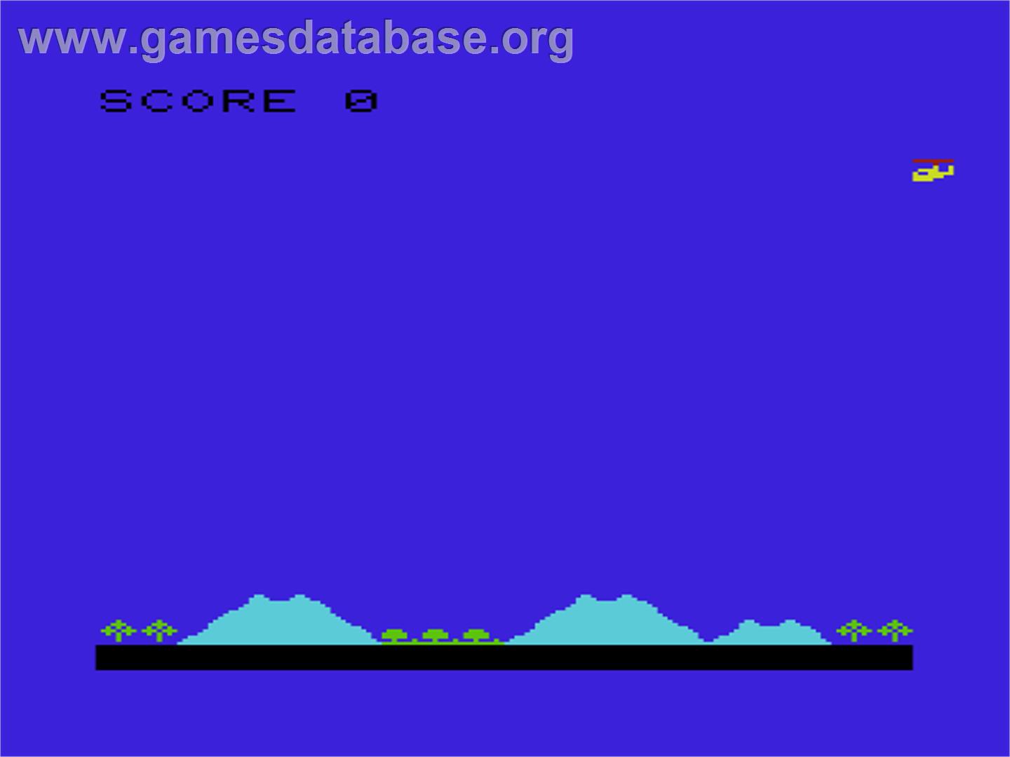 Volcano Blast - Commodore VIC-20 - Artwork - Title Screen
