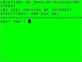 In game image of Adventure 3 - Williamsburg on the Dragon 32-64.
