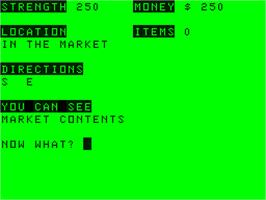 In game image of Adventure 4 - Ultimate on the Dragon 32-64.