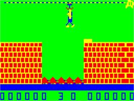 In game image of Crusader - An Arcade Adventure on the Dragon 32-64.