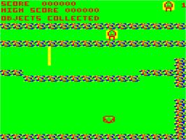In game image of Galactic Gus on the Dragon 32-64.