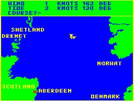 In game image of North Sea Oil on the Dragon 32-64.