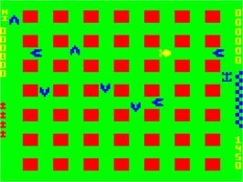In game image of Storm Arrows on the Dragon 32-64.