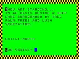 In game image of Weirds Of Kesh - Skulls And Bones on the Dragon 32-64.