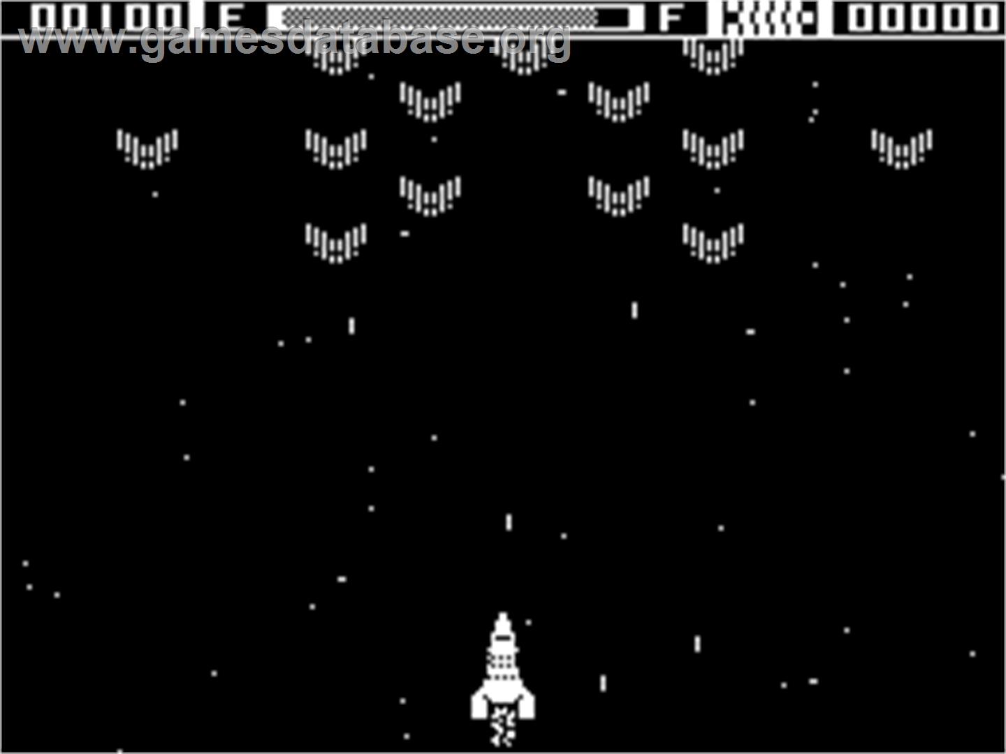 Astroblast - Dragon 32-64 - Artwork - In Game