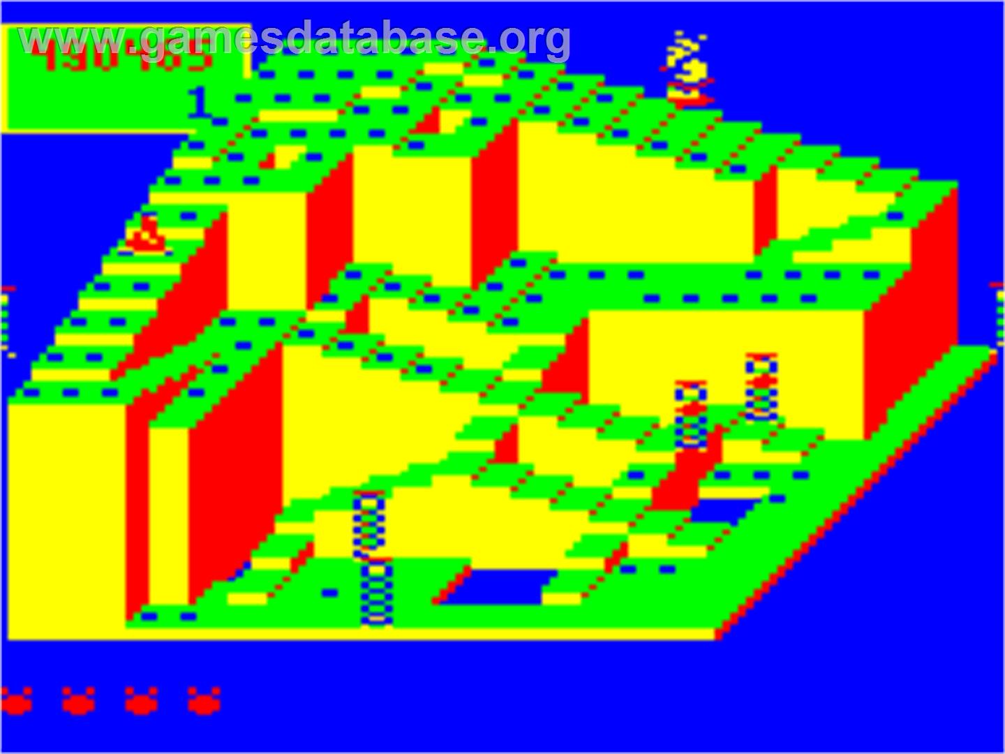 Crystle Castles - Dragon 32-64 - Artwork - In Game
