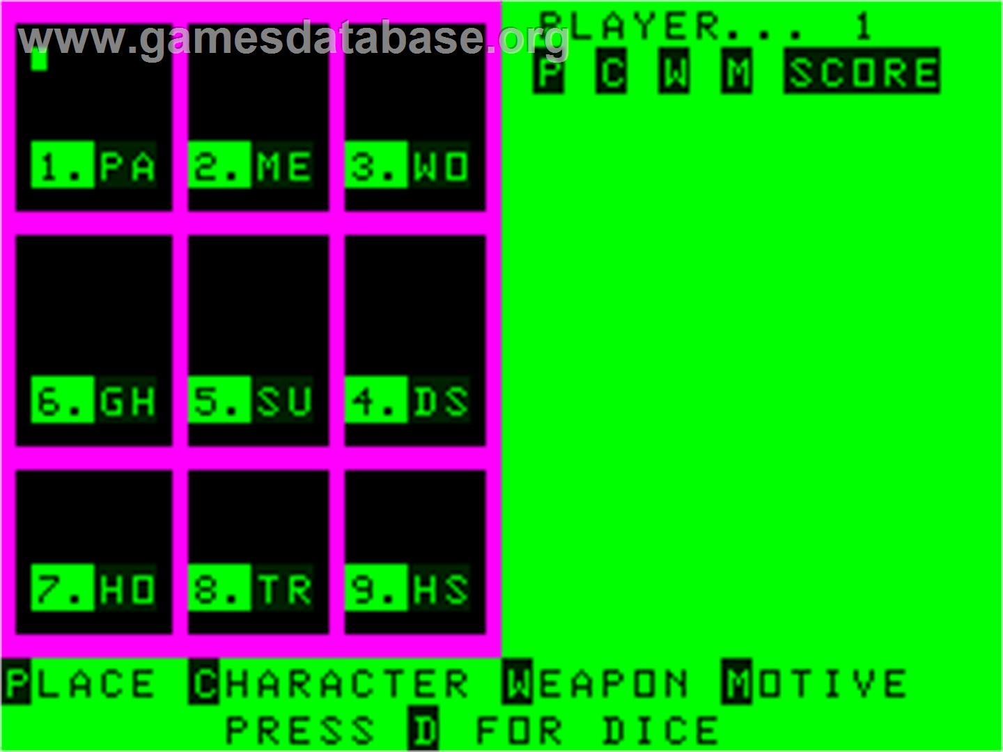 Detective - Dragon 32-64 - Artwork - In Game