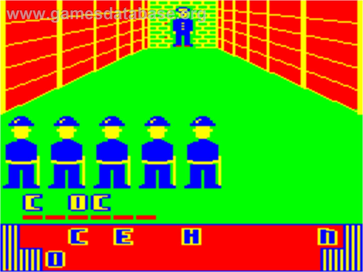 Execution (Datacom) - Dragon 32-64 - Artwork - In Game
