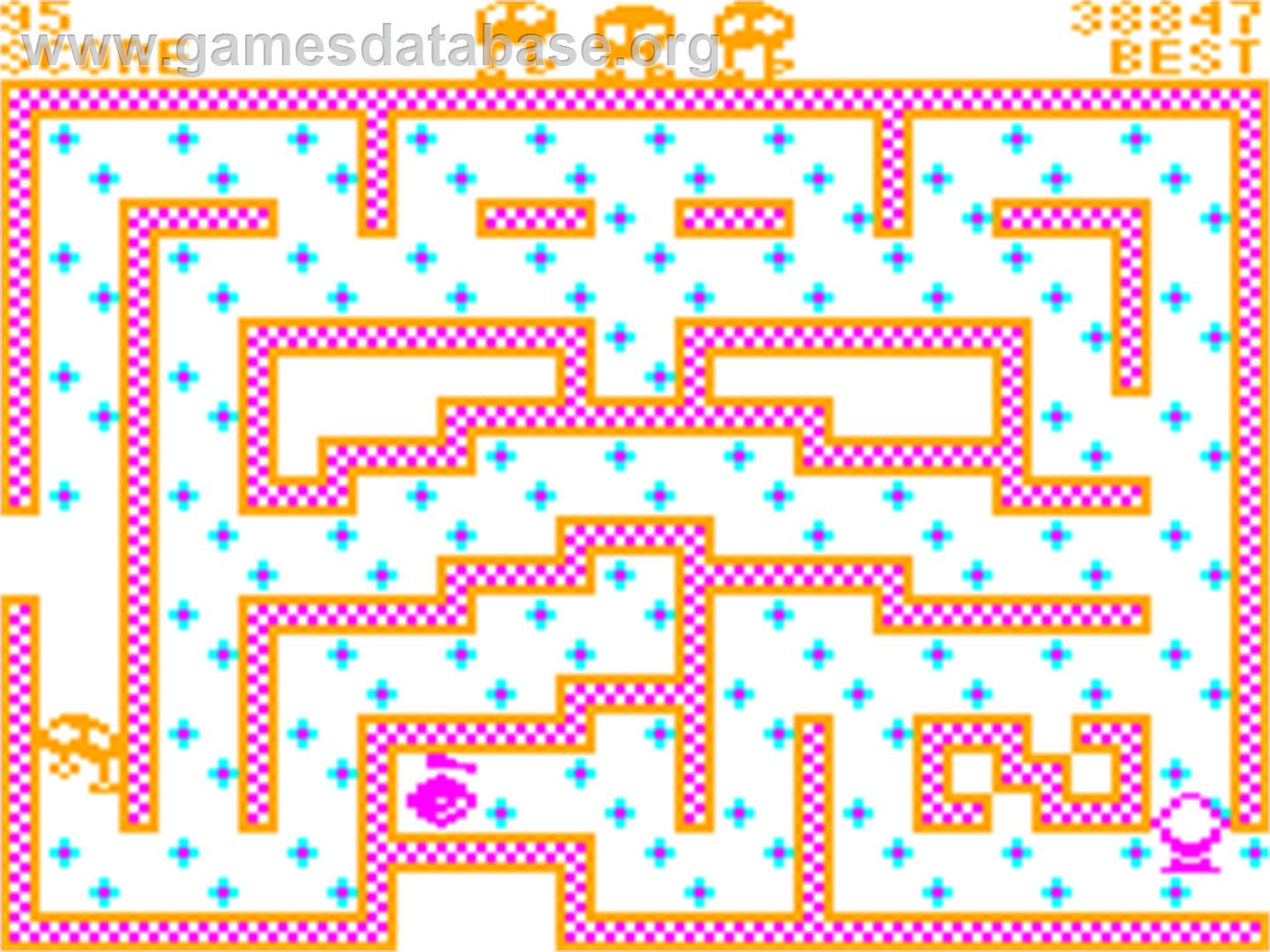 Hungry Horace - Dragon 32-64 - Artwork - In Game