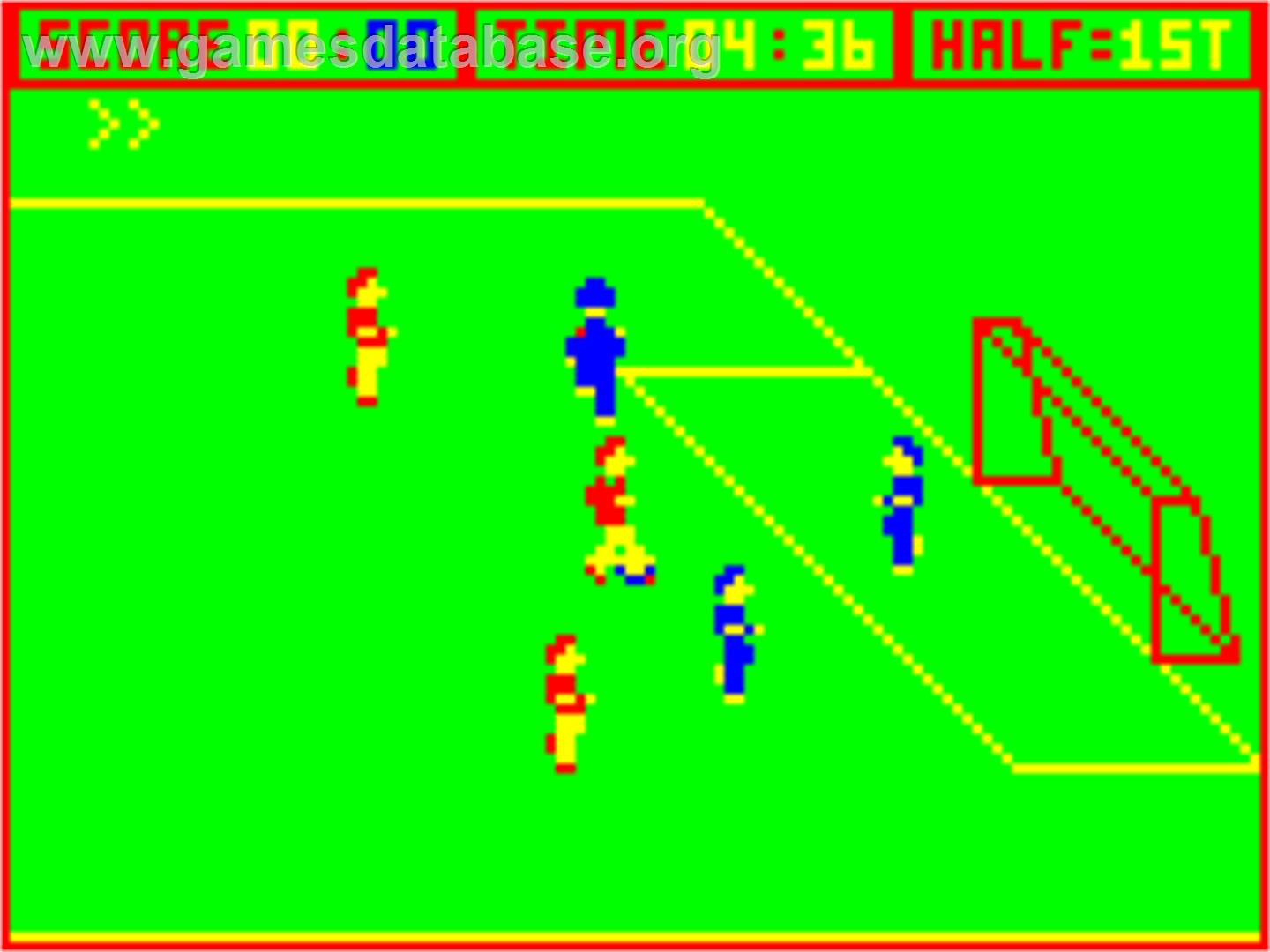 Indoor Football - Dragon 32-64 - Artwork - In Game