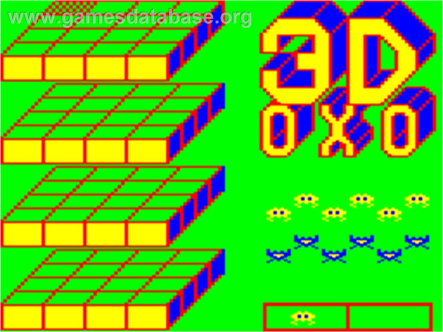 Invader Cube (Oasis) - Dragon 32-64 - Artwork - In Game