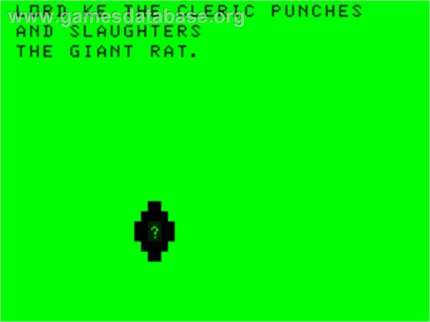 Lord Of The Dragons - Dragon 32-64 - Artwork - In Game