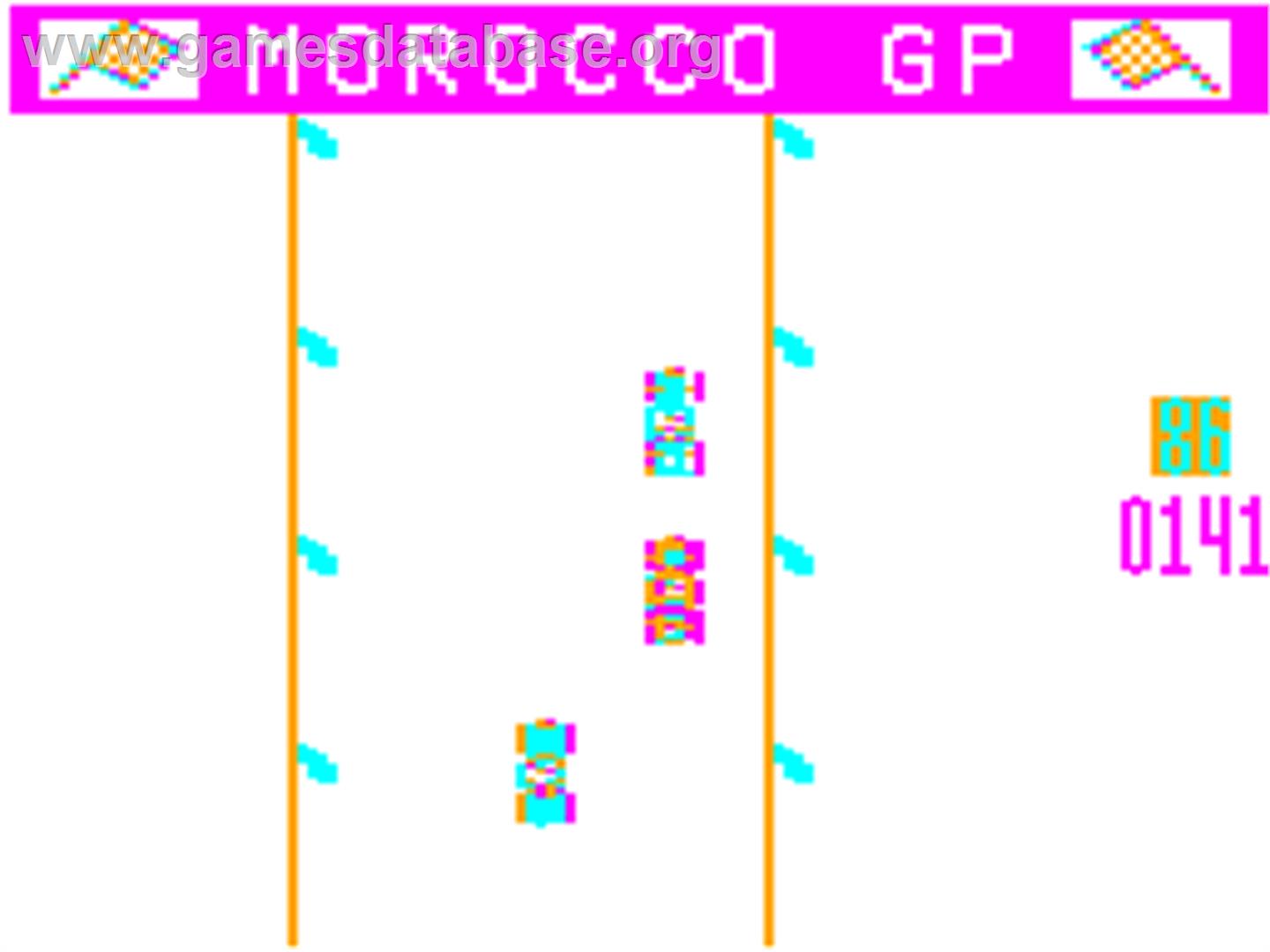 Morocco Grand Prix - Dragon 32-64 - Artwork - In Game