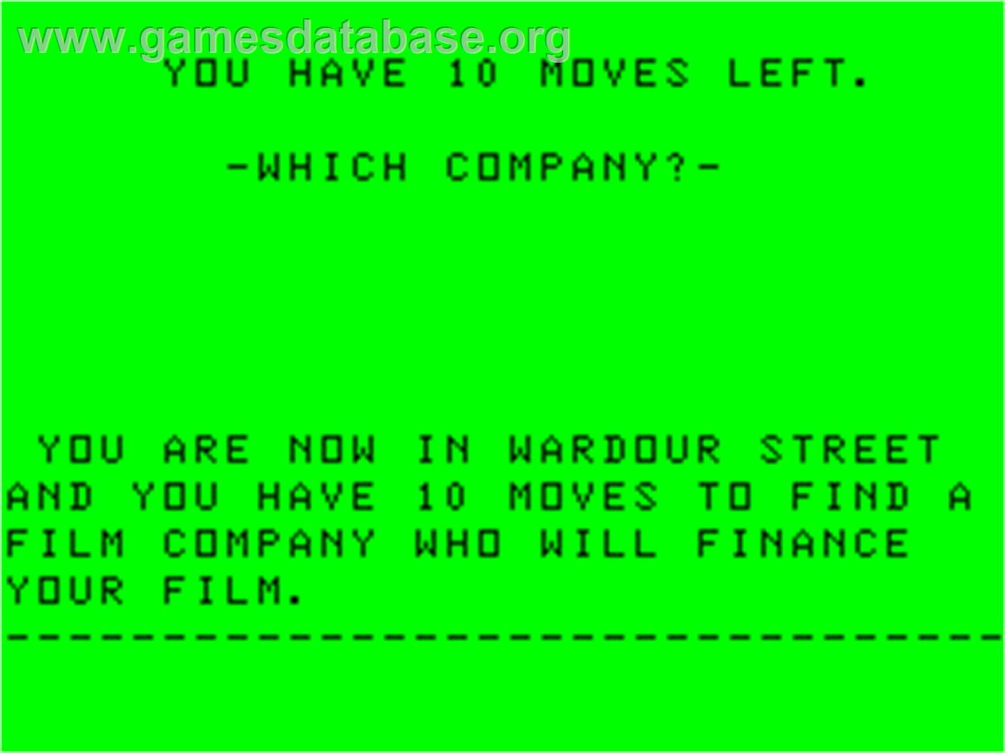 Movie Producer - Dragon 32-64 - Artwork - In Game