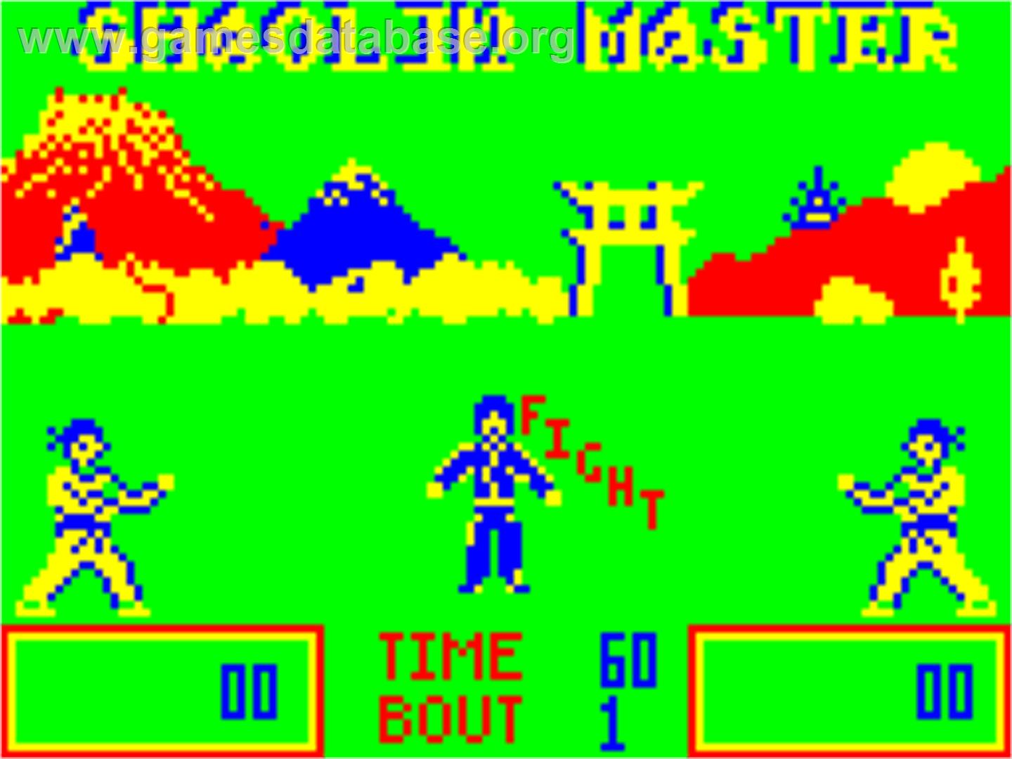 Shaolin Master - Dragon 32-64 - Artwork - In Game