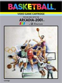 Box cover for Basketball on the Emerson Arcadia 2001.