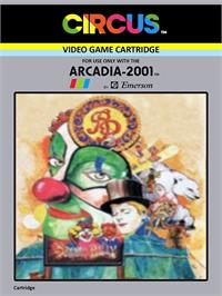 Box cover for Circus on the Emerson Arcadia 2001.