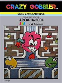 Box cover for Crazy Gobbler on the Emerson Arcadia 2001.