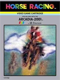 Box cover for Horse Racing on the Emerson Arcadia 2001.