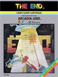 Box cover for The End on the Emerson Arcadia 2001.