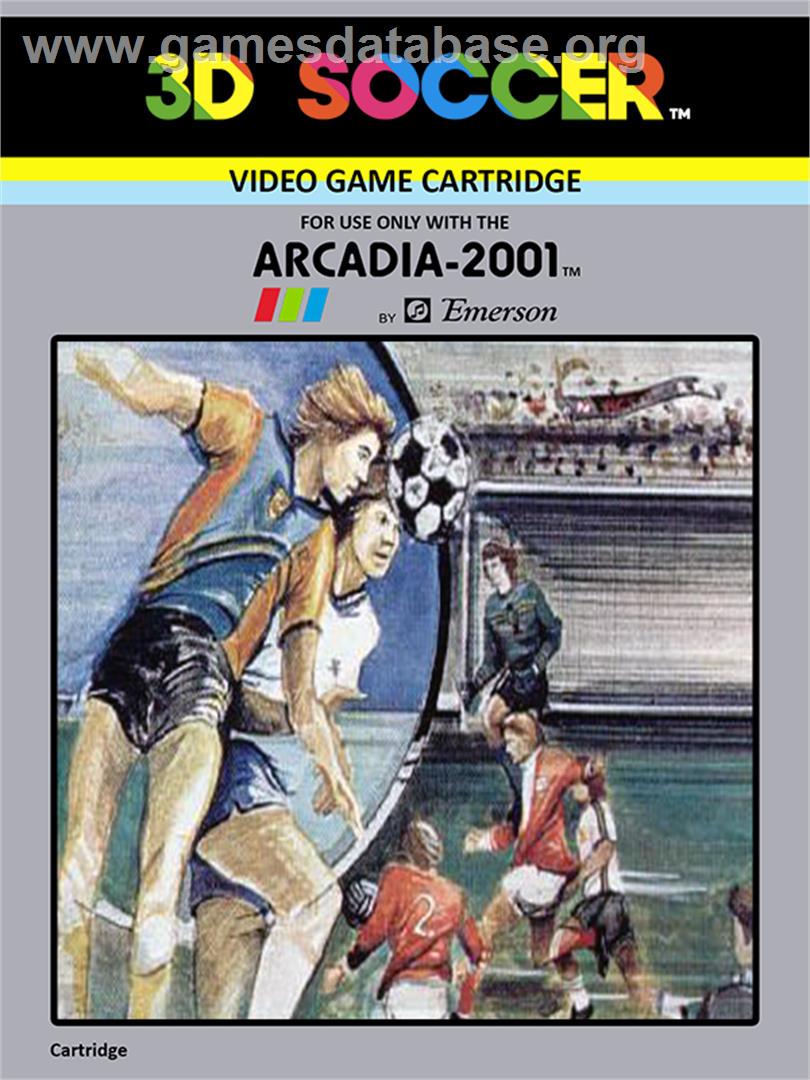 3D Soccer - Emerson Arcadia 2001 - Artwork - Box