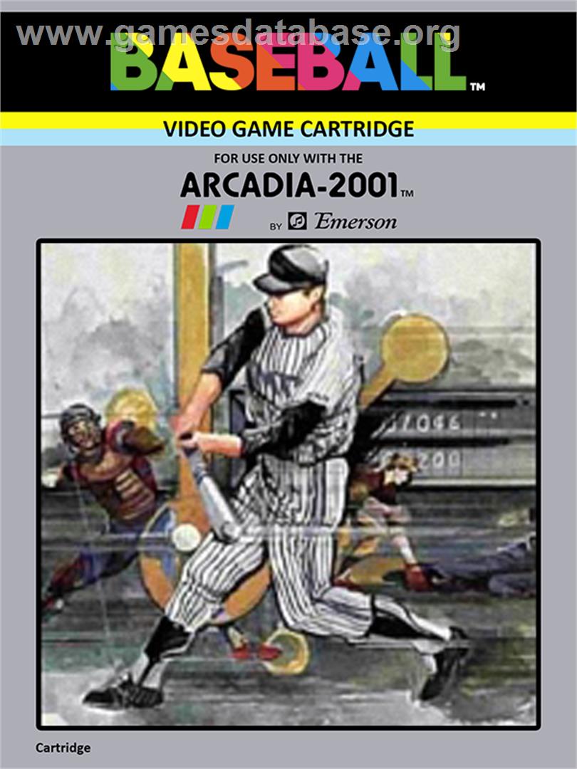Baseball - Emerson Arcadia 2001 - Artwork - Box