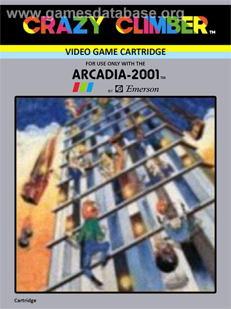 Crazy Climber - Emerson Arcadia 2001 - Artwork - Box