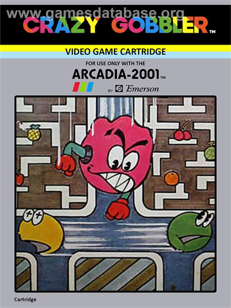 Crazy Gobbler - Emerson Arcadia 2001 - Artwork - Box