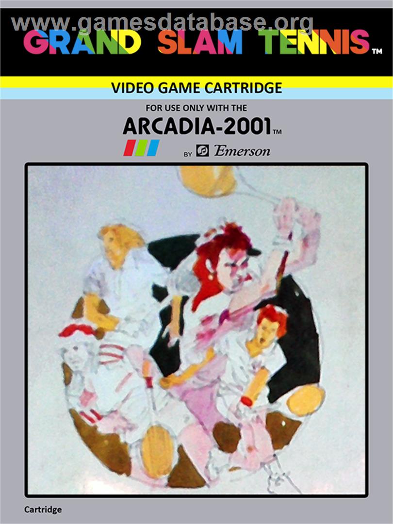 Grand Slam Tennis - Emerson Arcadia 2001 - Artwork - Box