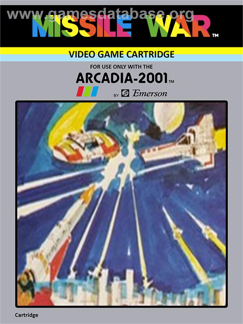 Missile War - Emerson Arcadia 2001 - Artwork - Box
