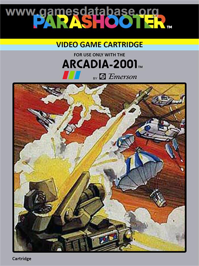 Parashooter - Emerson Arcadia 2001 - Artwork - Box