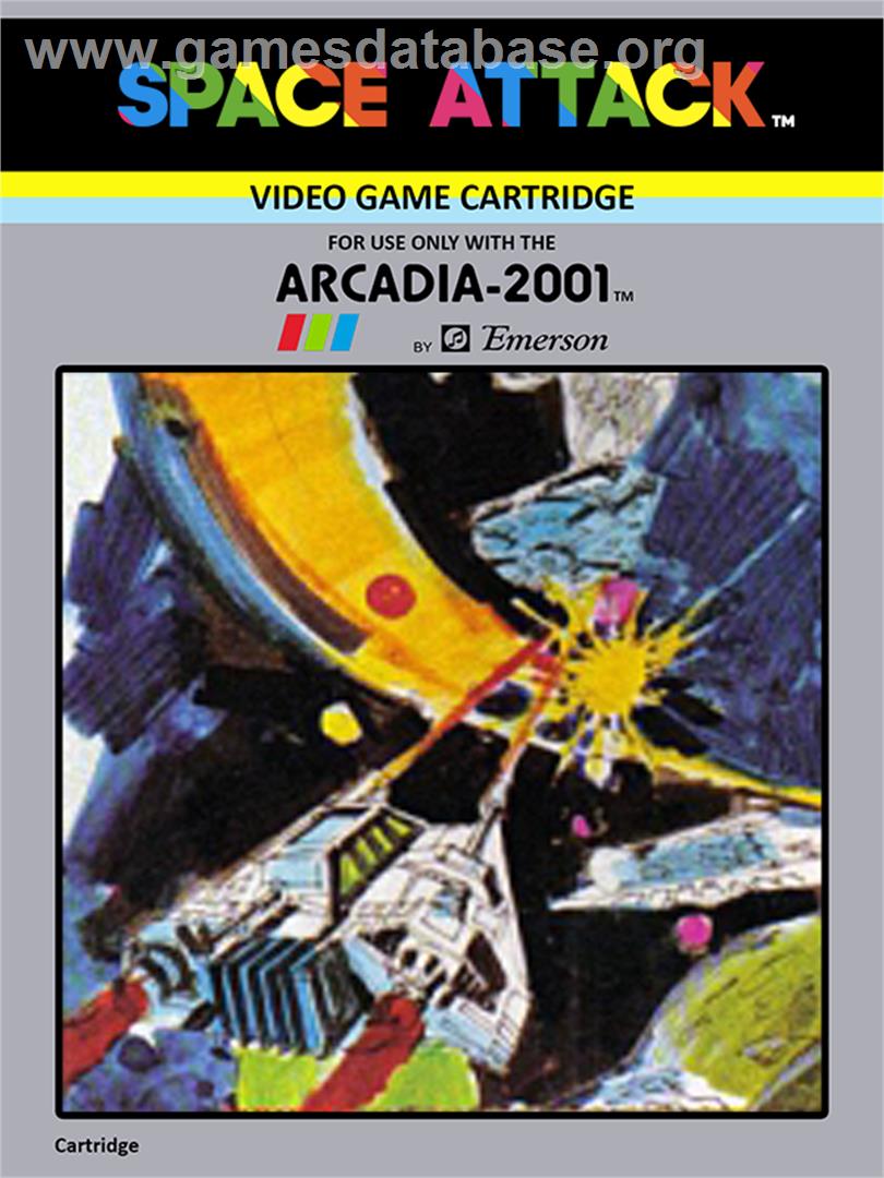 Space Attack - Emerson Arcadia 2001 - Artwork - Box