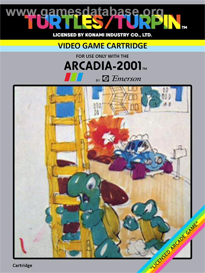 Turtles - Emerson Arcadia 2001 - Artwork - Box