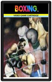 Cartridge artwork for Boxing on the Emerson Arcadia 2001.