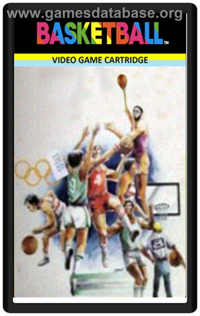 Basketball - Emerson Arcadia 2001 - Artwork - Cartridge
