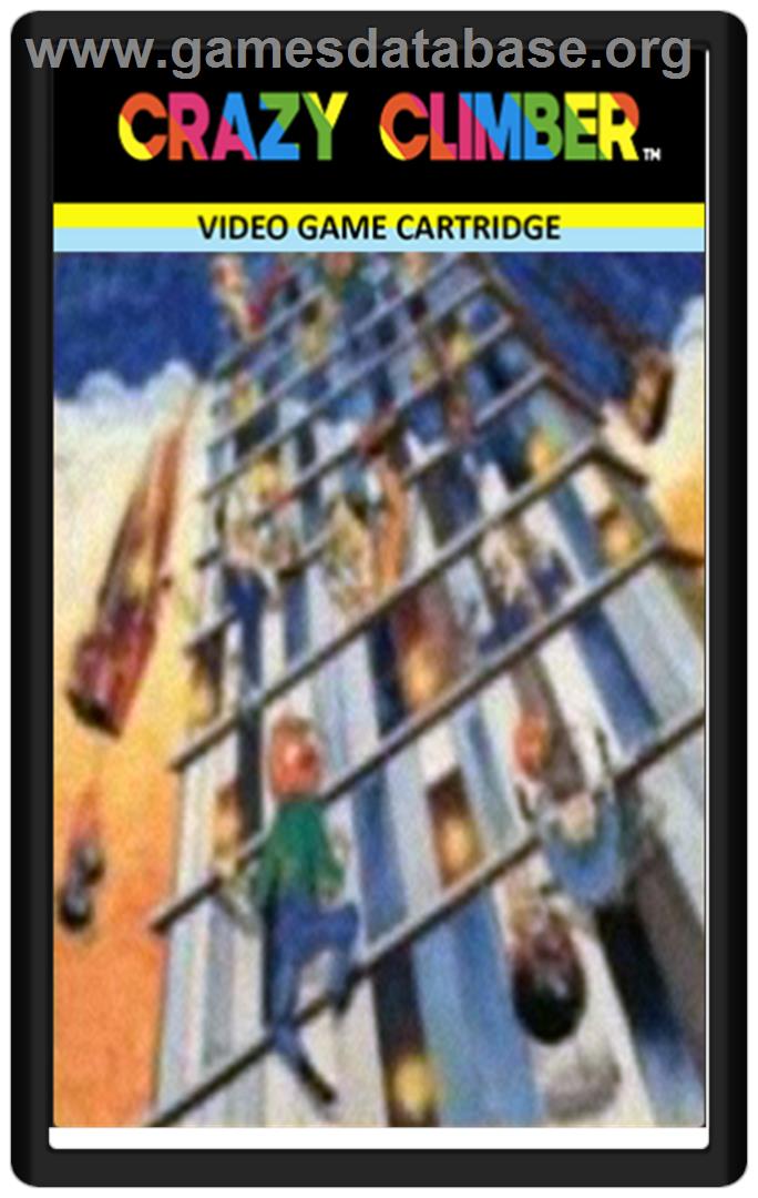 Crazy Climber - Emerson Arcadia 2001 - Artwork - Cartridge