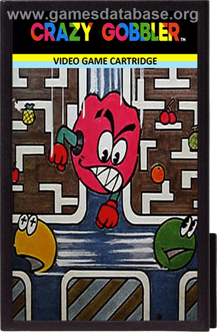 Crazy Gobbler - Emerson Arcadia 2001 - Artwork - Cartridge