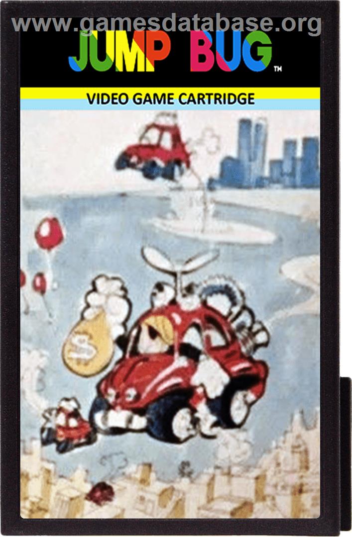 Jump Bug - Emerson Arcadia 2001 - Artwork - Cartridge