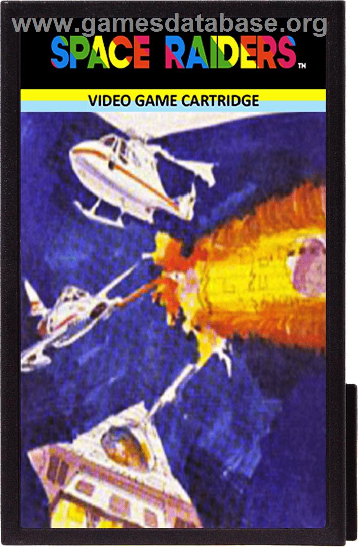 Space Raiders - Emerson Arcadia 2001 - Artwork - Cartridge