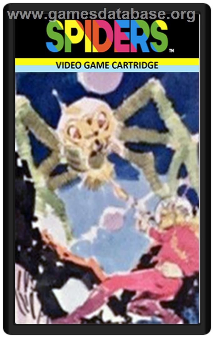 Spiders - Emerson Arcadia 2001 - Artwork - Cartridge