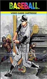 Top of cartridge artwork for Baseball on the Emerson Arcadia 2001.