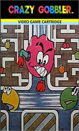 Top of cartridge artwork for Crazy Gobbler on the Emerson Arcadia 2001.