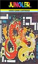 Top of cartridge artwork for Jungler on the Emerson Arcadia 2001.