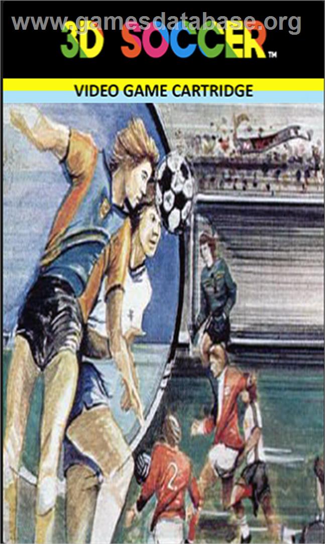 3D Soccer - Emerson Arcadia 2001 - Artwork - Cartridge Top
