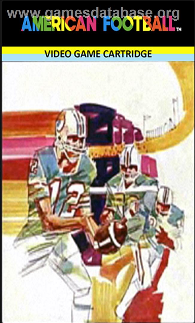 American Football - Emerson Arcadia 2001 - Artwork - Cartridge Top