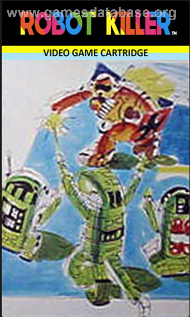 Robot Killer - Emerson Arcadia 2001 - Artwork - Cartridge Top