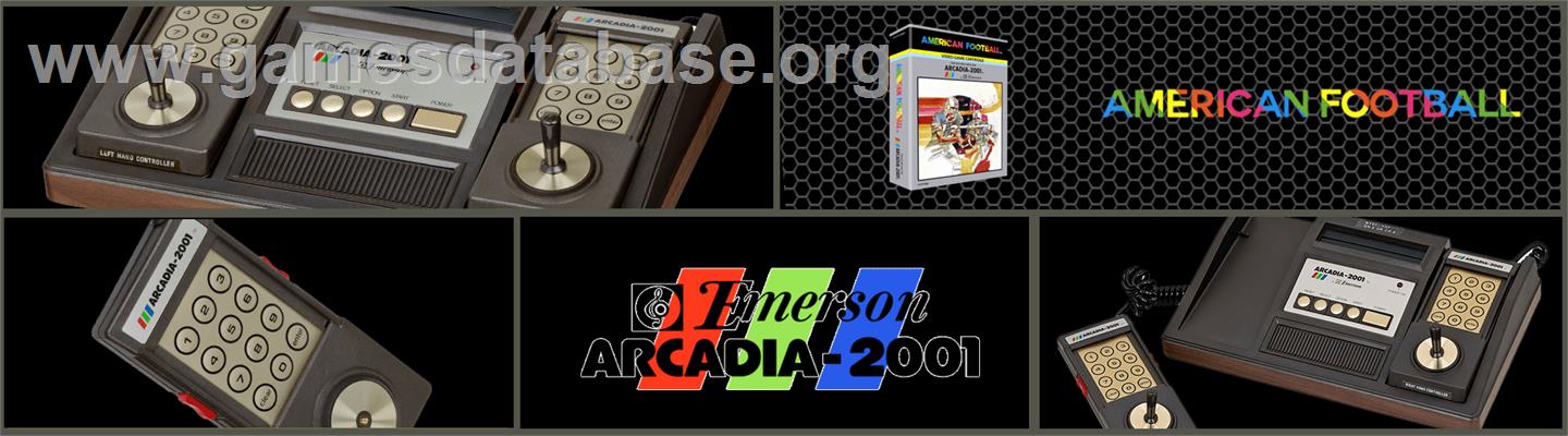 American Football - Emerson Arcadia 2001 - Artwork - Marquee