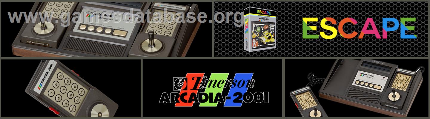Escape - Emerson Arcadia 2001 - Artwork - Marquee